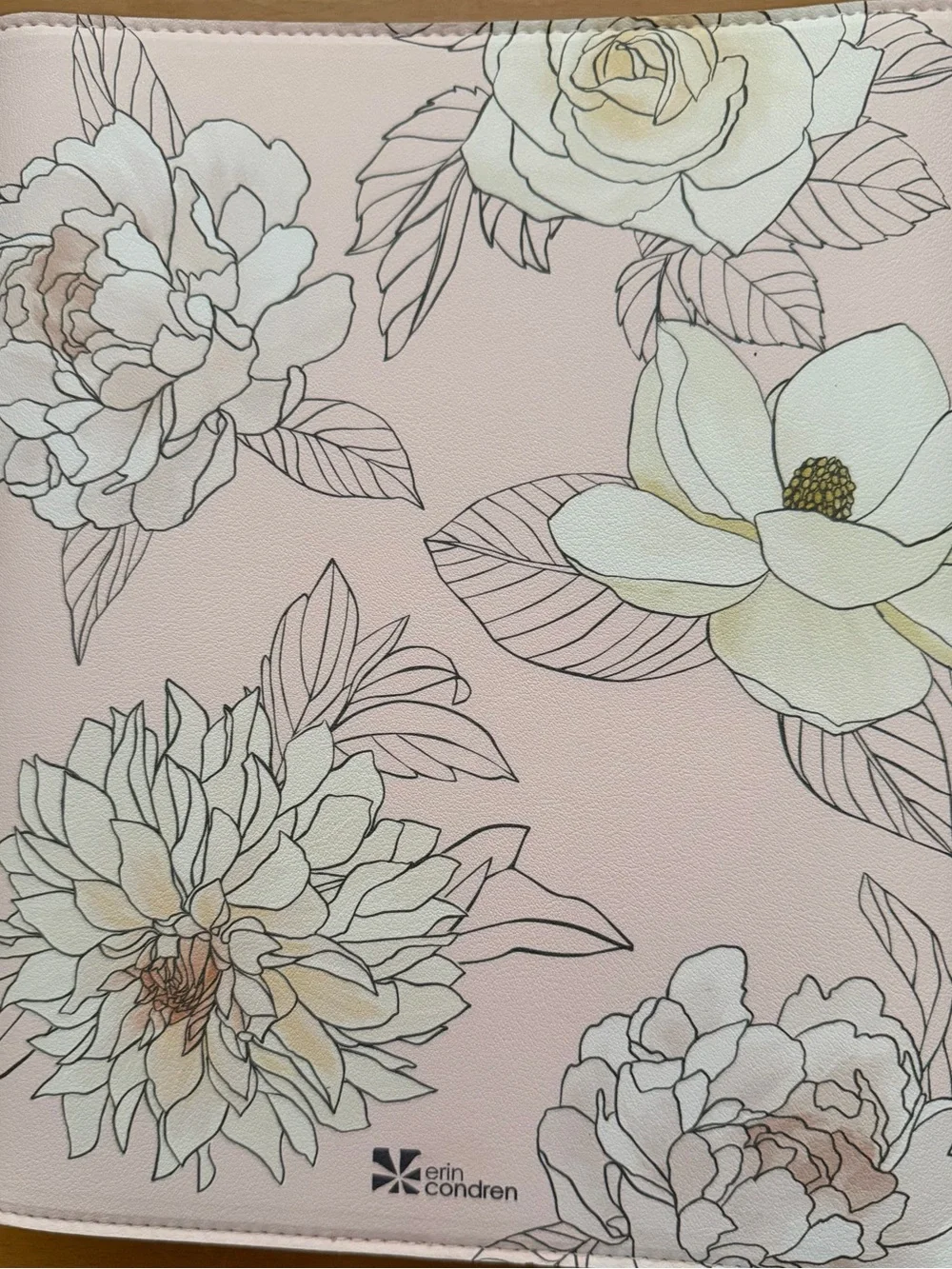 Erin Condren Flora A5 Ring Agenda Cover